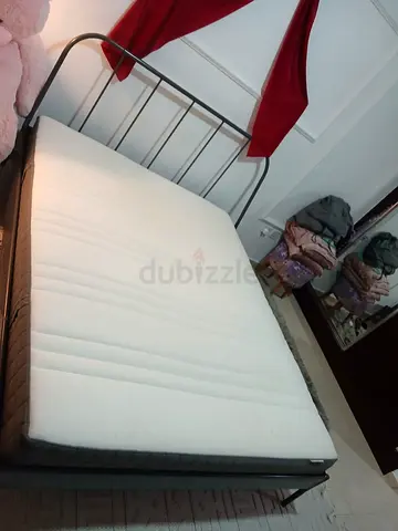 Ikea bed with mattress
