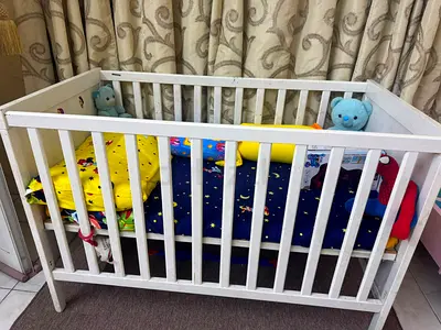 IKEA Sundvik White Cot with mattress 60*120 cm