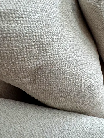 Crate&Barrel Lounge Deep feather filled L Shape Sofa Beige