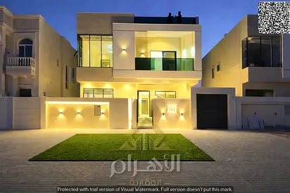 فيلا موردن تشطيب شخصى طابقين ورووف 5 غرف ماستر بسعر قابل لتفاوض والتملك حر لجميع الجنسيات