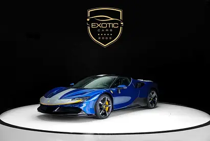 SF90 STRADALE ASSETTO FIORANO - FULL CARBON INTERIOR AND EXTERIOR - SERVICE SEPT 2028