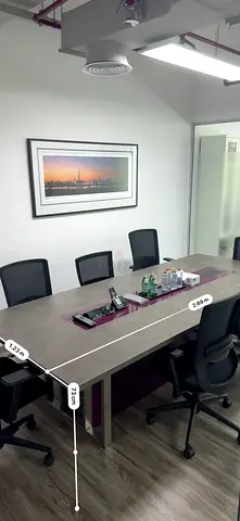 Modern conference meeting table in good condition