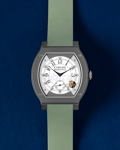 We have the new F.P. Journe Super Clone, Super Master Quality, with a Swiss movement. It’s very clos