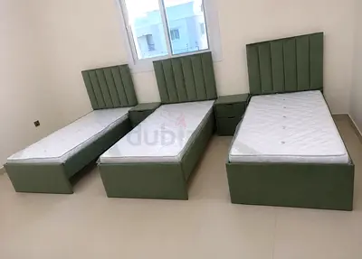 Brand New single size bed with medical mattress good quality kids bed single bed twin bed