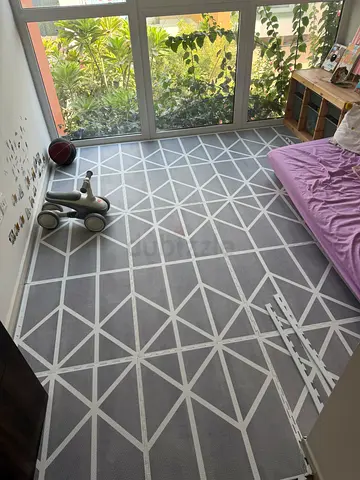 Grey and White Toddlekind Play Mat Puzzle