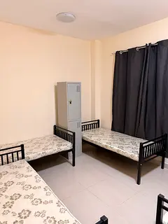 Bed space in muwailah sharjah school area. Malayalees