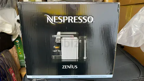 Nespresso Professional Zenius Commercial Coffee Maker (boxed) - used