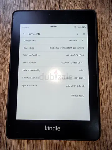 📚 Amazon Kindle Paperwhite (10th Generation) | Excellent Working Condition 📚