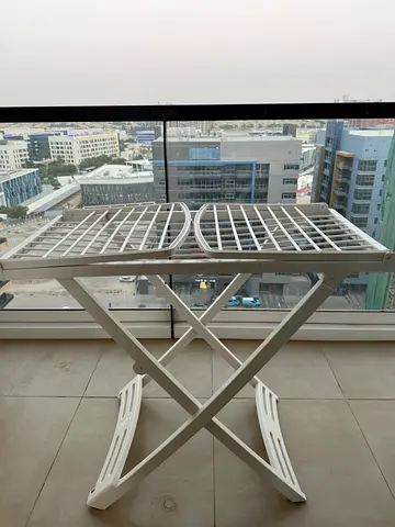 PLASTICFORTE 20M Heavy Duty Foldable Resin Clothes Drying Rack – Rust-Free Indoor Outdoor Laundry