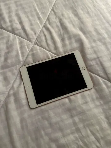 iPad mini (white/gold) — good working condition