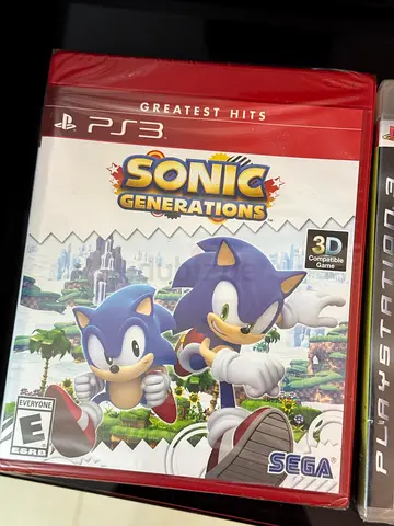 Sonic Generations PS3 New Sealed