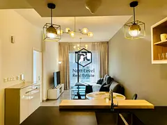 Luxury 1BR + Maid | Fully Furnished | Higher Floor | Community View