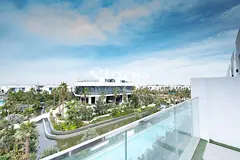 Corner Unit | Single Row | Lagoon Facing | 4BR + M — 2