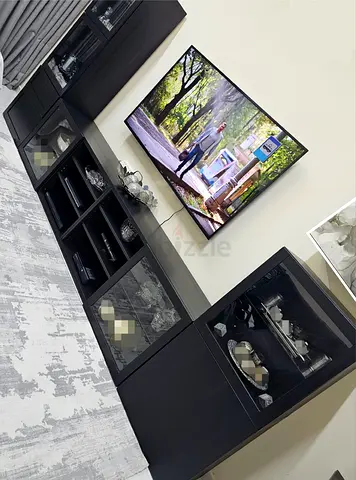 TV UNIT SET IKEA 4 cabinet. Like new
