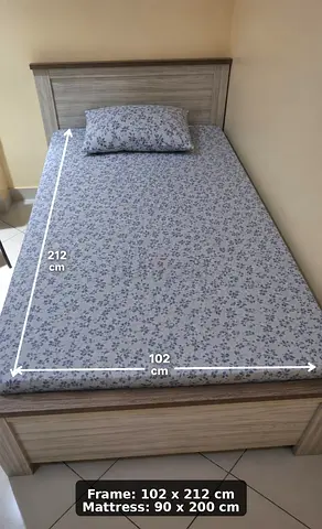 Home Box Single bed with Mattress