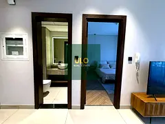 Furnished 1BR Apartment | Marquis Signature Arjan | Balcony & Pool Access