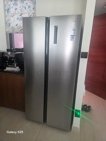 Electrolux Stainless Steel Side-by-Side Refrigerator - new