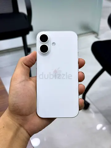 iPhone 16 128GB White | 100% Battery | Apple Warranty | AED 1,900