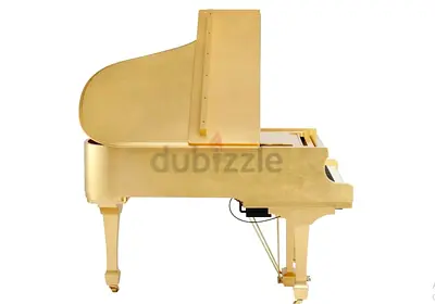 Gold Finish Grand Piano -Baby Grand, Excellent Condition