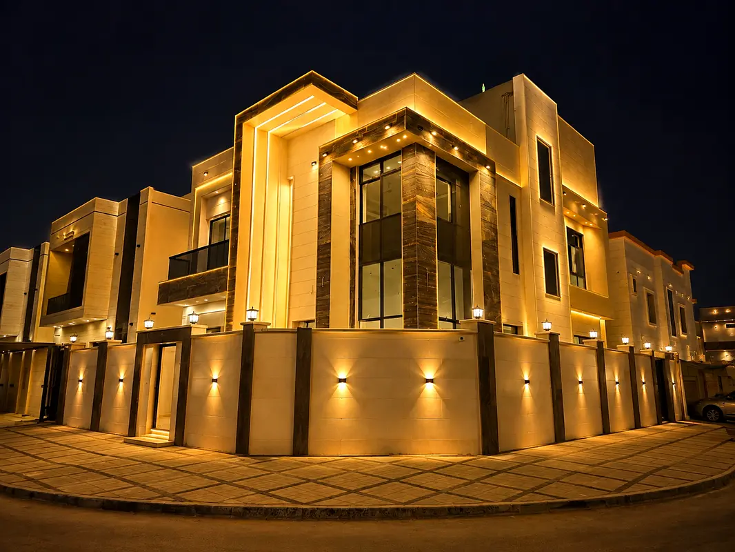 ✨ Luxury Villa for Rent in Al Yasmeen, Ajman | First Occupant | Corner Unit (Two-Street Frontage) | Central A/C | AED 150,000 ✨ An exceptional opportunity to rent a brand-new villa featuring modern de