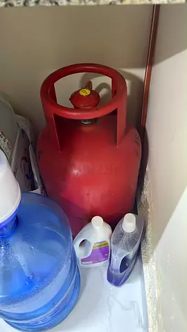 Standard Red Gas Cylinder