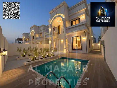 Classic two-story villa with a rooftop terrace, 6 master bedrooms, swimming pool, and a large area.