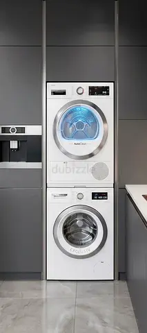 Bosch Series 8 Separate 9kg Washer & Dryer Set – Premium German Quality