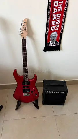 Electric Guitar and Amp