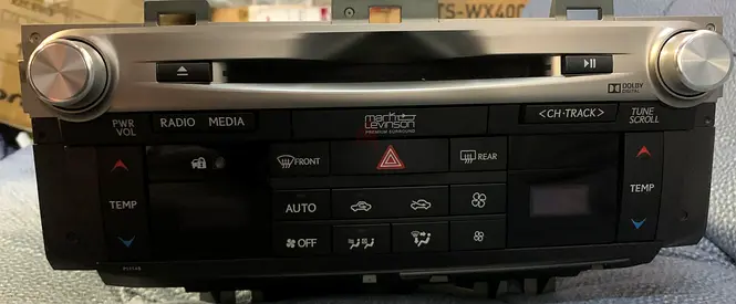 Mark Levinson Car Stereo Head Unit with Climate Control Lexus gs 2015