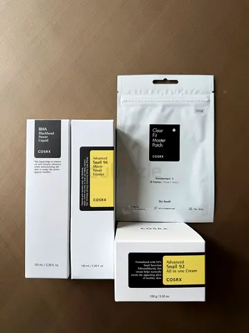 COSRX Skincare Bundle Including Acne Pimple Master Patch and Moisturizers