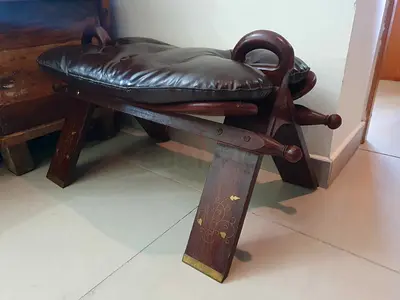 Antique Camel Stool