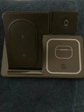 3-in-1 Wireless Charging Stand for iPhone, AirPods and Apple Watch