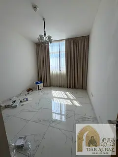 One bedroom and living room for annual rent in Sharjah, Muwaileh area | Free parking | 2 bathrooms |