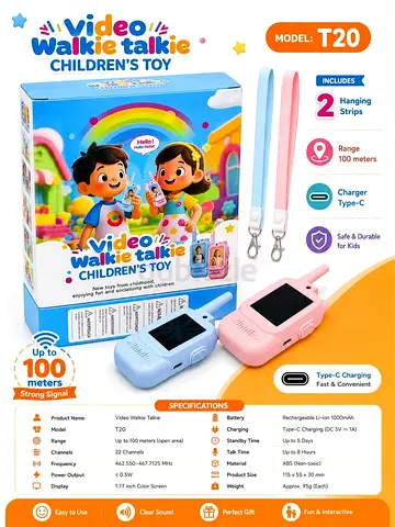 Video Walkie talkie Children Toy