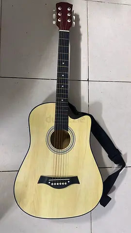 Acoustic Guitar with Strap