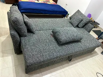 Custom-Made Three-Seater Sofa Bed
Choose your preferred color, fabric, and size. This multifunctiona