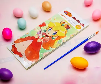 Magical Girl Coloring/Activity Book - Ages 3+