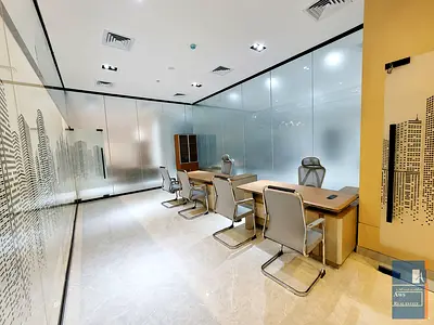Modern Fully Fitted Office Space, FREE DEWA & WiFi