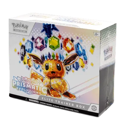 Pokémon Prismatic Evolutions ETB (Sealed) free delivery of you take more box