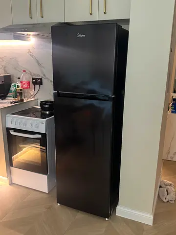 Fridge black 166cm