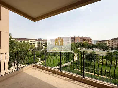 شقة بغرفة نوم واحدة | شرفة | إطلالة على الحديقة