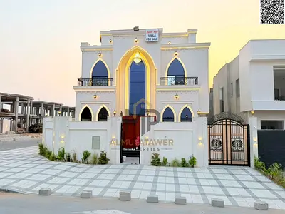 New corner villa with full stone facade and central air conditioning in a prestigious residential area | Includes registration and ownership fees |