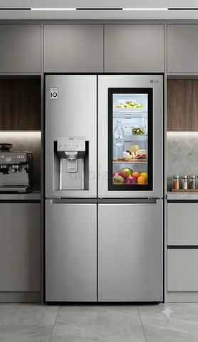 LG InstaView Side-by-Side Fridge Freezer – Excellent Condition