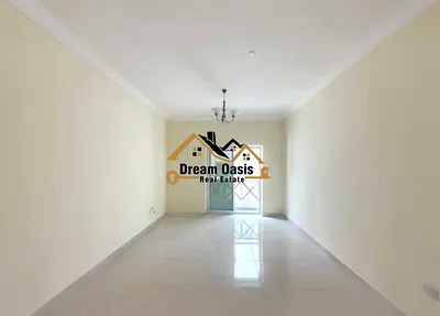 Corner 1BHK with Balcony, Covered Parking & Park View – New Muwaileh – 6 Cheques