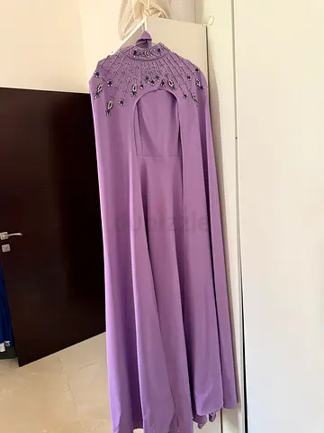 Light Purple Embellished Maxi Dress - Long Formal Gown