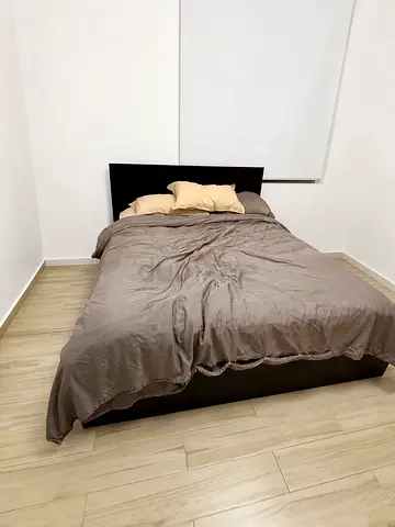 Ikea Queen size bed with mattress available in perfect condition