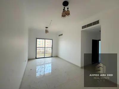 Largest 1BR apartment for annual rent in Ajman, master bedroom, spacious living room, hotel-style finishes, full landlord maintenance, prime area near