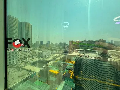 Annual Rent | Elegant 2BR furnished apartment in Al Waha Towers, Rashidiya 1. Open view, 2 baths, gym, pool, parking. AED 60,000 in 4 payments.
