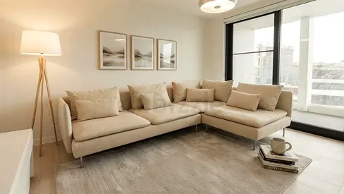 Ikea Soderhmn Corner Sofa Beige