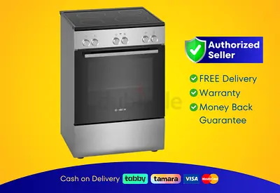 Bosch 60X60 Cm 4 Burner Cooking Range, | Brand New |  Warranty | FREE  Delivery